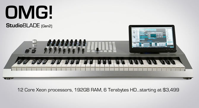 Keyboard Production Station | Music Computing StudioBLADE (Gen2)