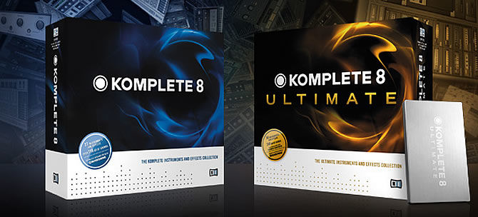 Native Instruments Komplete 8 and Komplete 8 Ultimate are now available