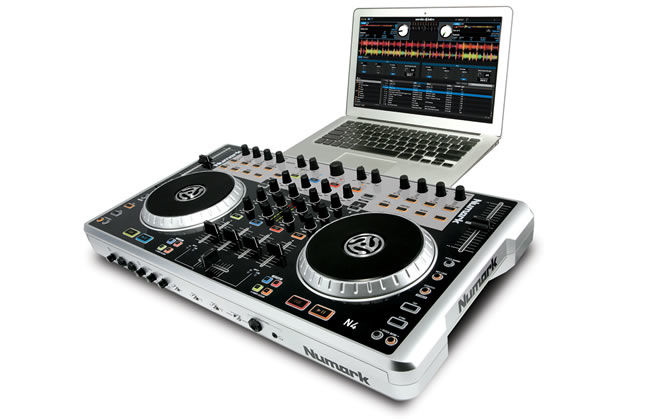 N4 - A New 4 Channel Dj Controller with Mixer from Numark