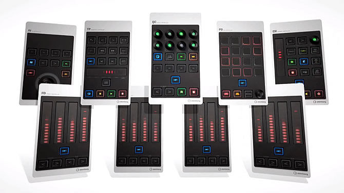Steinberg introduces the CMC USB Controller Series for Cubase