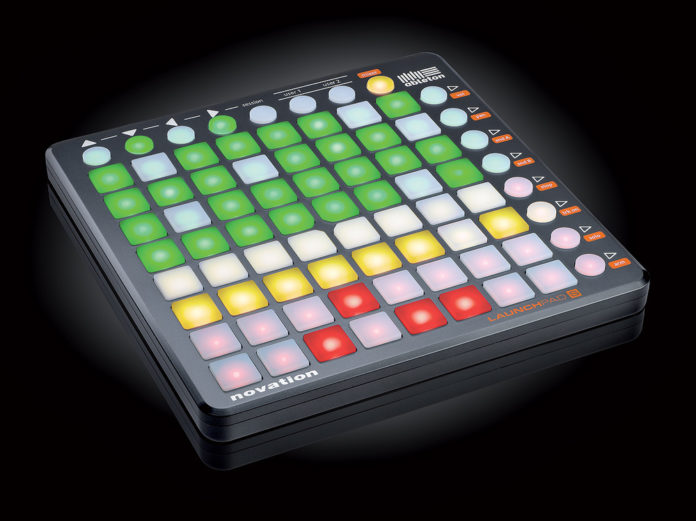 The Novation Launchpad S is an upgraded version of the original Launchpad, offering a portable MIDI controller grid with 64 brightly-lit pads for triggering loops, samples, and effects in real-time.