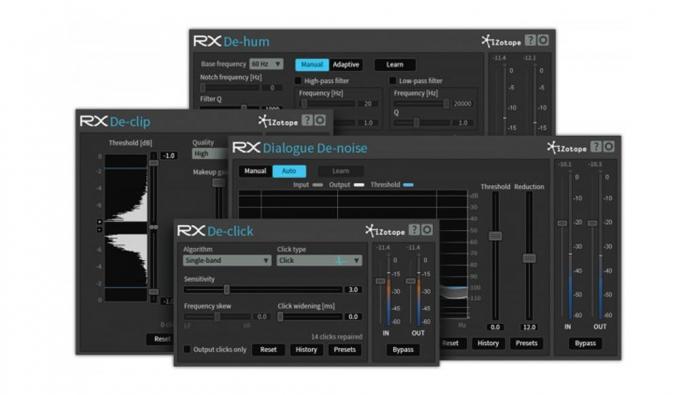 iZotope RX Plug-in Pack - save over 60% for a very limited time