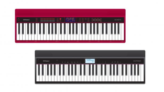 Roland is looking for portability in music production with just released GO:KEYS and GO:PIANO keyboards