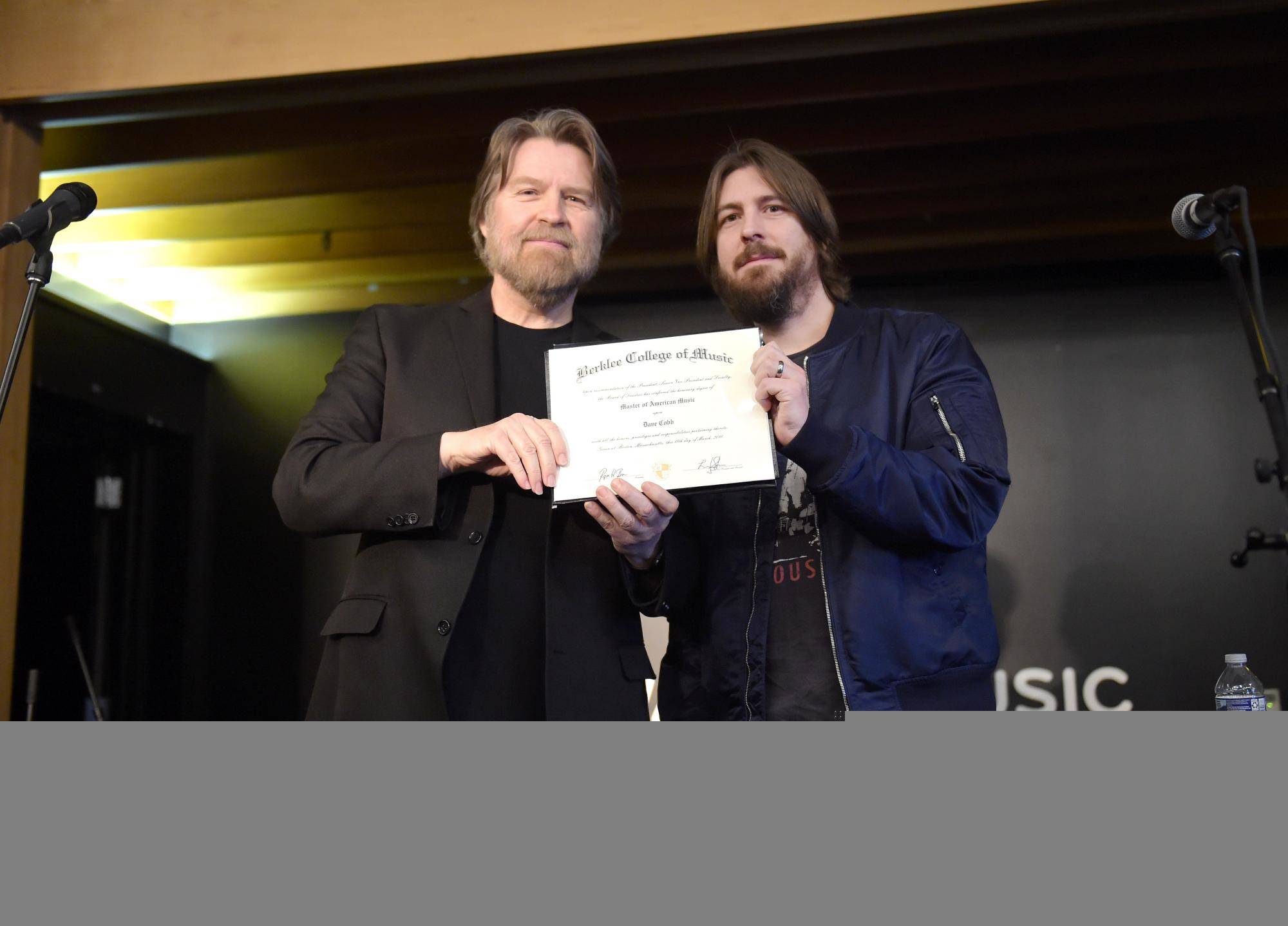 Music Production Schools - Berklee Presents American Master Award to Producer Dave Cobb