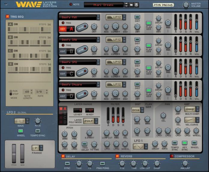 Propellerhead Software have released Layers Wave Edition Rack Extension for Reason