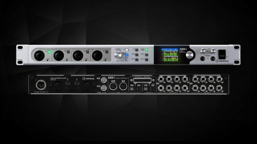 Steinberg AXR4 - A New Standard in professional Audio Interfaces with 32-bit and RND Silk