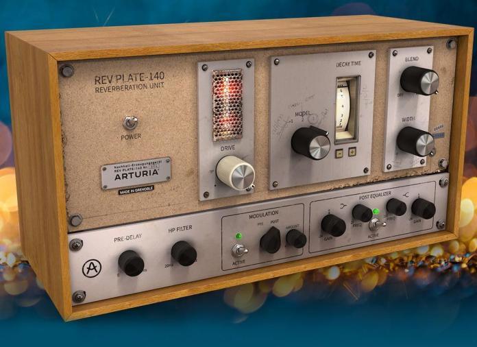 Download for free new Rev Plate-140 Reverb Plugin from Arturia