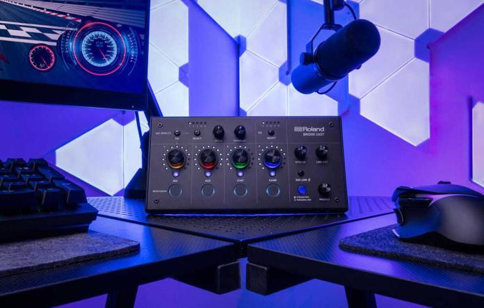 Roland launches BRIDGE CAST audio interface for gamers, streamers and content creators